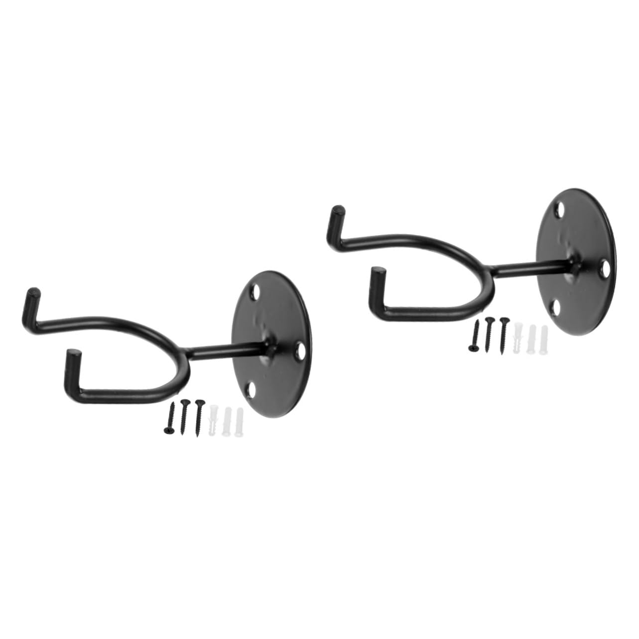 TOYANDONA 2pcs Wall Baseball Rack Metal Baseball Holder Wall Holder Sports Ball Displaying Stand Ball Displaying Stand for Base Base for Home Decor Display for Sports