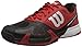 Wilson Rush PRO 2.0 Clay Court, Scarpe da Tennis Unisex-Adulto, Rosso, Nero, Bianco, 37.5 EU