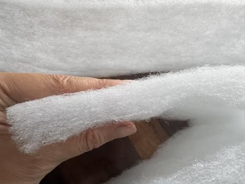 Ouate de polyester ignifuge 152 cm pour matelassage et rembourrage de vos tissus (10 mètres)