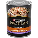 Purina Pro Plan High Protein Dog Food With Gravy, Turkey and Vegetables Entree - (12) 13 oz. Cans