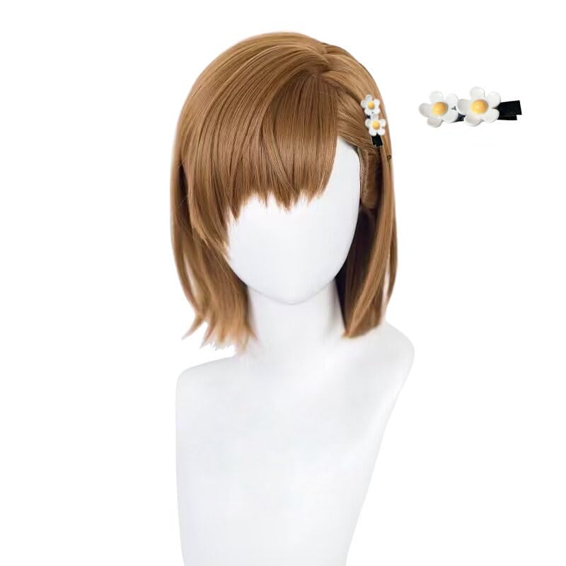 Amazon.co.jp: とある科学の超電磁砲 御坂美琴 コスプレ ウィッグ 耐熱
