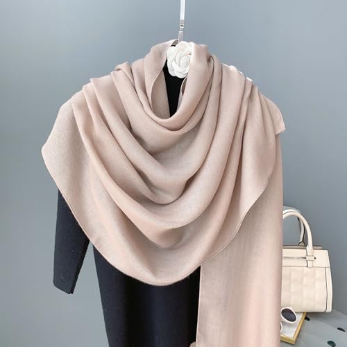 Image of Viscose Scarf for Women | Lightweight & Long | Stole for Women - Stylish Design | Neck Scarf, Hair Scarf, & Head Scarf for Women & Girls | All Season Accessory