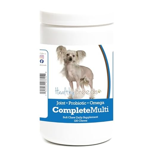 Healthy Breeds Chinese Crested All in One Multivitamin Soft Chew 120 Count