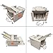 BEILOCKERY Automatic Paper Folding Machine, Electric Paper Folder with 4 Trays, Fold Sizes 2x3in to 12x27in, Adjustable Speed Max 262ft/min, for Folding Manuals Document Business Letters 110V