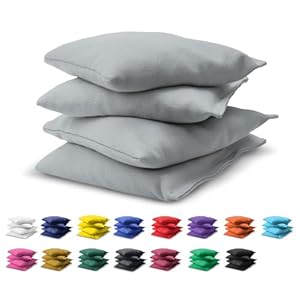 GoSports Cornhole Bean Bags Set of 4-16 Colors Available – Regulation All Weather, Mix and Match