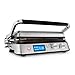 De'Longhi CGH1030D Livenza All-Day Grill, Griddle and Waffle Maker Silver Large