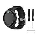 TOPsic Cinturino Compatibile con Suunto Core, Braccialetto di Ricambio in TPU Morbido con Gancio Metallico per Smart Watch