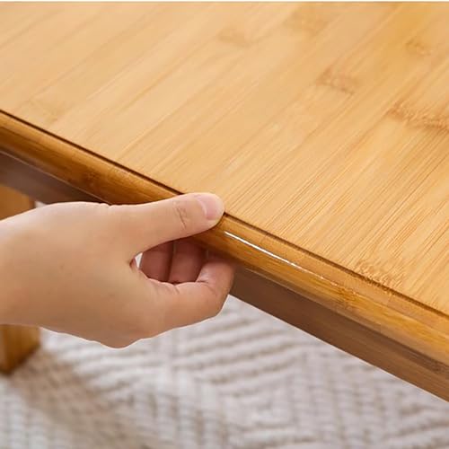 Table basse pliable japonaise pour petit espace et travail sur ordinateur au sol - 5