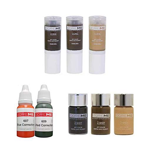Doreme Permanent Makeup, Microblading Pigment Sets (Perfect Set)