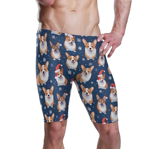 UMIRIKO Dog Puppy Pug Animal Cute Mens Swim Jammers Swimsuit XL B0402803