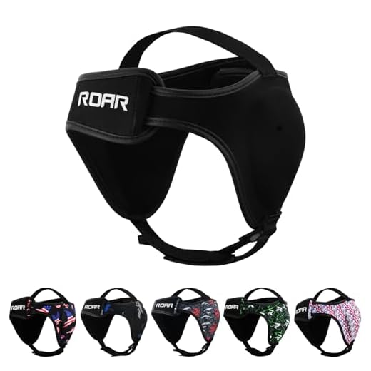 Roar Wrestling Ear Guard MMA Grappling Cauliflower Protection Helmet BJJ Headgear (Black)