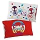 Jay Franco Marvel Spidey und Seine Fantastischen Freunde 100% Baumwolle Einzel-Bettwäsche-Set - Inklusive Kissenbezug 50 x 70 cm