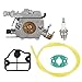 Kit de carburador para motosierra Husqvarna 36 41 136 137 141 142 Fit para Zama C1Q-W29E Carburador Kit de repuesto