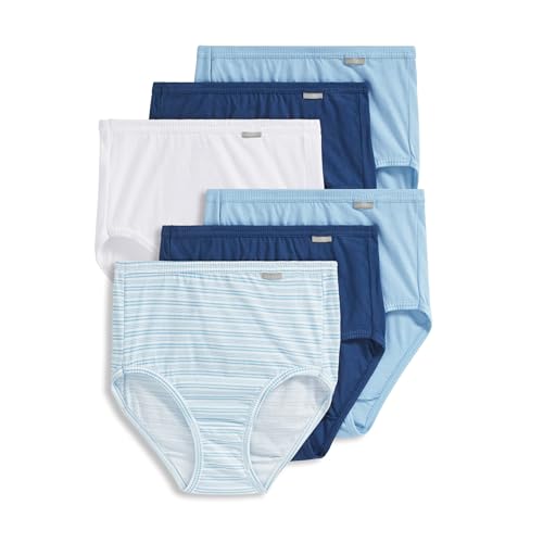 Image of Jockey Women's Underwear 100% Cotton Elance Brief - 6 Pack