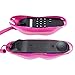 Funny Lip Telephone, with Number Storage Function, Rose Red Landline Telephone Home Desktop Corded Fixed Telephone for Home Office Phones Home Decoration, Gifts for Kids Seniors Adults Friends