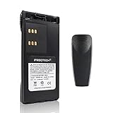 IFREQTECH Battery for Motorola HT750 HT1225 HT1250 HT1550 HNN9013 HNN9013D 2100mAh Li-ion Battery wi