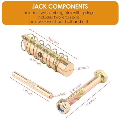 Image of High Iift Jacks Repair Kit fk-1 for Hi Lift Jacks Accessories Replacement (Gold-2)