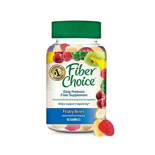 Fiber Choice Gummies Fruity Bites, Assorted Fruit, 90 Gummies