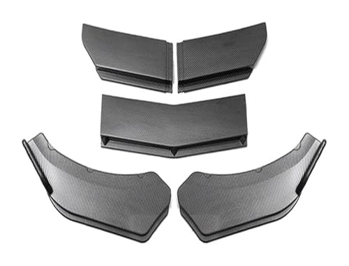 Spoiler de pare-chocs avant universel en fibre de carbone style duck pour Toyota 5 pièces