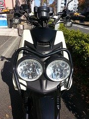 Amazon | KN企画 BWS125 BW'S125 ヘッドライト ツインライト ダブル