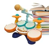 Juguetes musicales para niños - Juegos educativos interactivos ajustables y divertidos, juguete instrumento de percusión - Para niños, niñas y niños, cumpleaños, guardería, Halloween, juegos, viajes