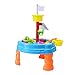 Produktbild DRULINE Spieltisch Matschtisch Spielinsel Sand Sandkasten Buddelkasten Sand & Wasse Spielzeug Sandspieltisch Wasserspieltisch Zubehör 2IN1inkl.Kinder Sandspielzeug ab 3 Jahren 59x38x38 cm Blau/orange/bunt (22TLG)
