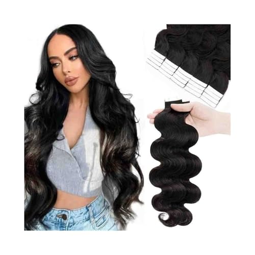 Extensions à ruban adhésif body wave 24 pouces pour un volume glamour
