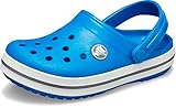 crocs crocband clog k, zoccoli unisex per bambini, design leggero e resistente, cobalto brillante/carbone, taglia 28-29 eu