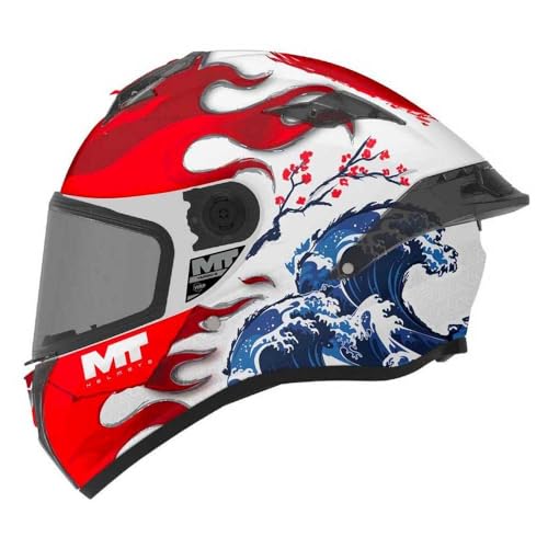 MT Helmets Targo S – Casco Moto Integral con Visor Solar Full Vision, Pantalla Compatible con Pinlock, Interior Lavable y Cierre Micrométrico | Calota HIRP | Homologado ECE 22.06 & DOT