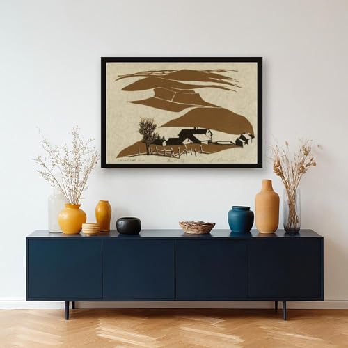 Impression sur toile Frank C. Eckmair tableau 61x91 cm