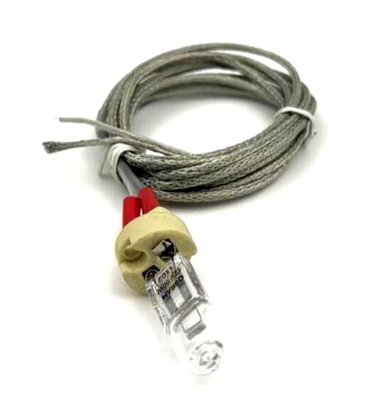 Replacement Nickel Low Voltage System Pendant Socket with 6' Field-Cuttable Wire,Tech Light