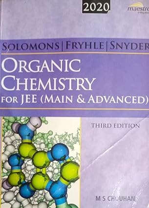 Buy Organic Chemistry For JEE Main & Advanced By MS Chouhan (Second ...