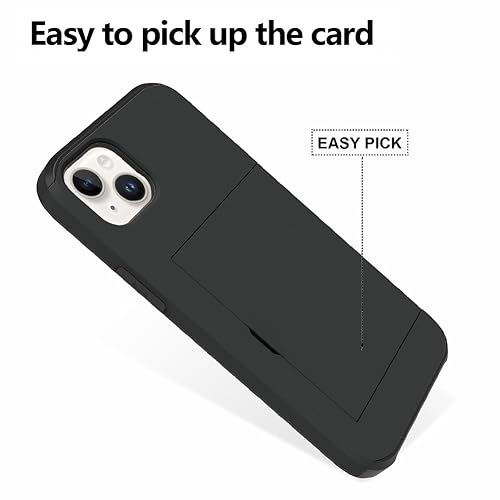Coque iPhone 15 Pro antichoc étui portefeuille fente cachée - 3