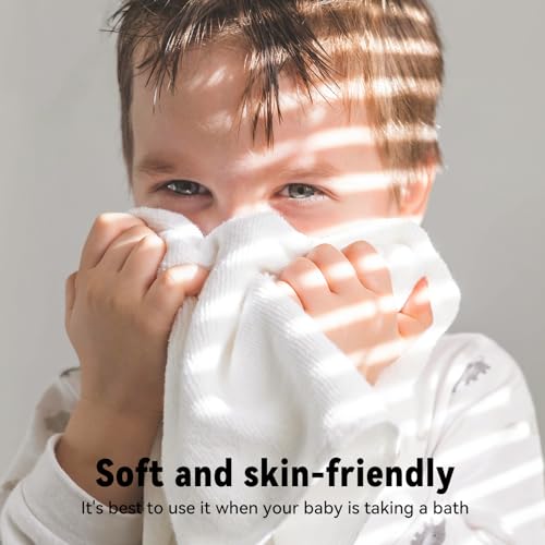 Yoofoss YFS-BW Luxury Washcloths Towel Set 10 Pack Baby Wash Cloth thumb #2