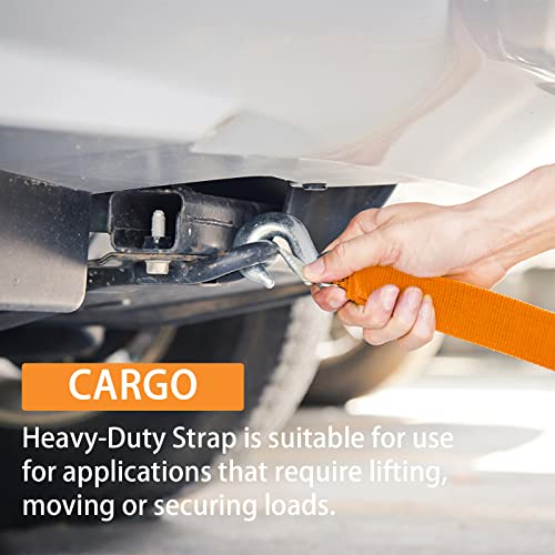 Image of Polyester Webbing Strap 16+Colors - 1 inch&1.5 inch&1.9 inch - 16.5 25 33 55 Yards Heavy Duty Webbing Roll, Flat Webbing Strap for Indoor&Outdoor Gear, Climbing, DIY Crafting, Repairing