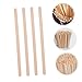 ULTECHNOVO 500Pcs Heat-resistant Wood Coffee Stirrers Mixing Sticks for Drinks Beverage Stirring Rods Bar Essentials for Hot Drinks and All Cup Types