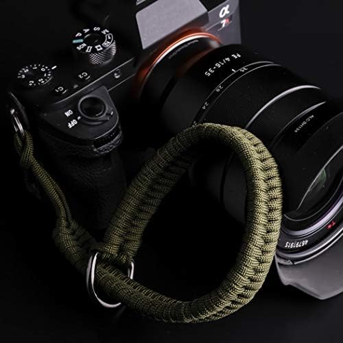 AJART Camera Wrist Strap (550 Para-cord/Green) High-end and Anti-slip Camera Hand Strap for Mirrorless DSLR SLR Cameras, Suitable for Canon Fujifilm Sony Nikon Panasonic Olympus