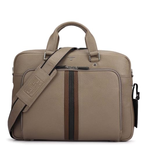 Image of Da Milano LeatherLaptop Bag for Men & Women | Laptop Messenger Bag | Fits Up To 15 inch Laptop | Ideal for Office Purpose (10122)