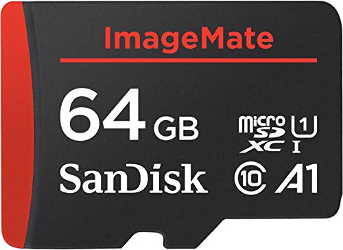SanDisk 64GB ImageMate microSDXC UHS-1 [J[h A_v^[t - C10 U1 Full HD A1 Micro SDJ[h