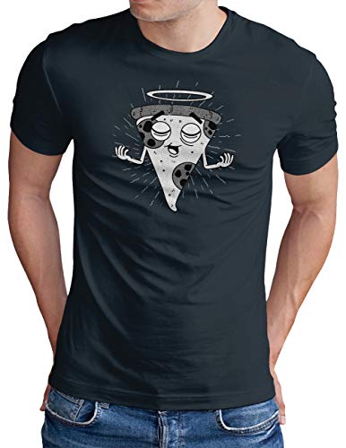T-shirt pizza OM3 pour vos soirées décontractées en grande taille