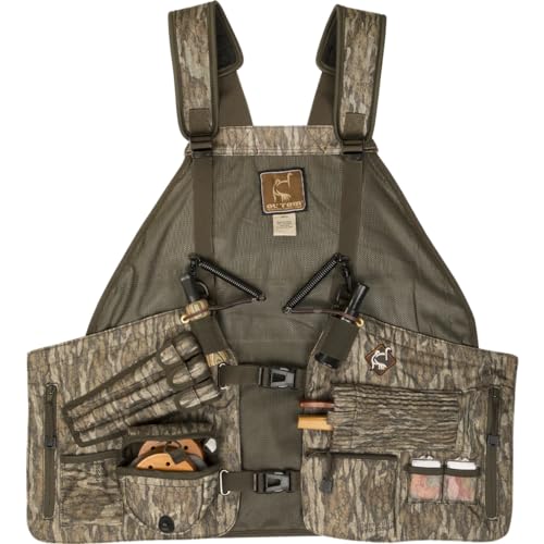 Drake Waterfowl Ol' Tom Time & Motion™ Easy-Rider Turkey Vest Mossy Oak Bottomland One Size Fits Most