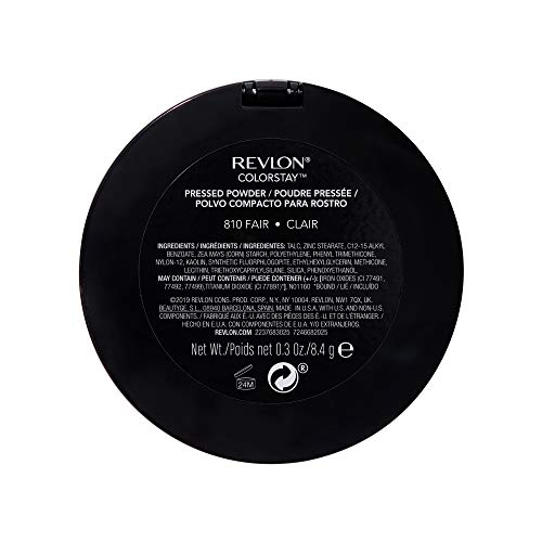 Face Powder By Revlon, Colorstay 16 Hour Face Makeup, Longwear Medium- Full Coverage With Flawless Finish, Shine & Oil Free, 810 Fair, 2.4 Oz #TOP6