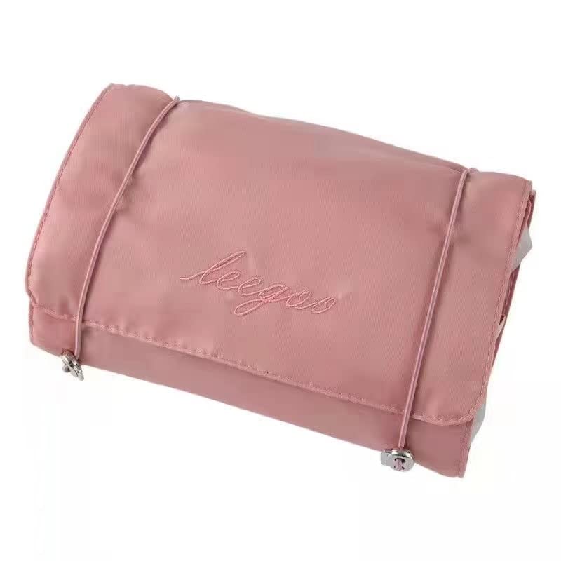 krupasadhya 4 in 1 Foldable Toiletry Bag for Travel, Detachable Makeup Pouch, Toiletry Bag for Travel Removable Makeup Bag Foldable Cosmetic Organizer for Shampoo, Toiletries(Multicolor) 3