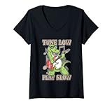 El cocodrilo de cocodrilo bajista guitarrista Tune Low Play Slow diseño es adecuado para los hombres y las mujeres. Perfecto para el bajista.