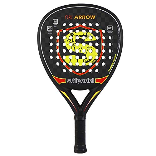 Pala Padel de Carbono 12k Forma Diamante con Funda