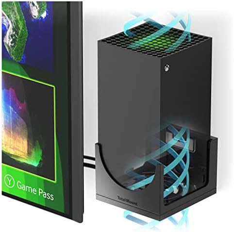TotalMount  Wall Mount for Xbox Series X  Prevents Your Xbox from Falling by Securing Each Side (Standard Bundle: Wall Mount)