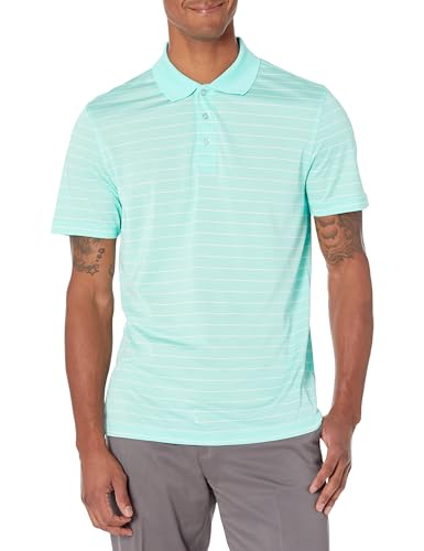 Image of Amazon Essentials Men's Moisture Wicking Golf Polo Shirt, Short Sleeve, Slim-Fit, Quick-Dry