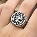 ZMY Home Owl & Skull Signet Ring - Masonic Design Statement Stainless Steel Jewelry (8)
