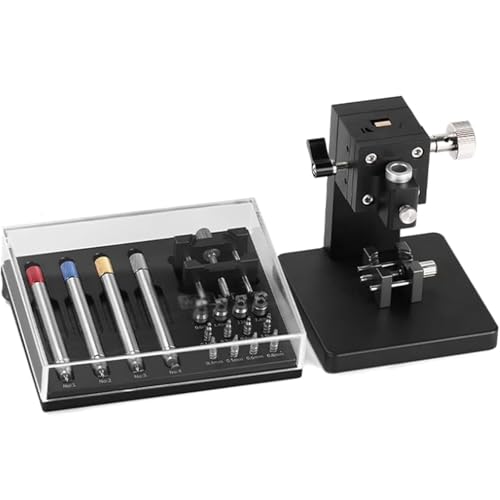 Kit de herramientas de reparación de relojes, removedor manual de alta precisión y herramienta de instalación, cargador de agujas de 4 pines para uso doméstico o tienda