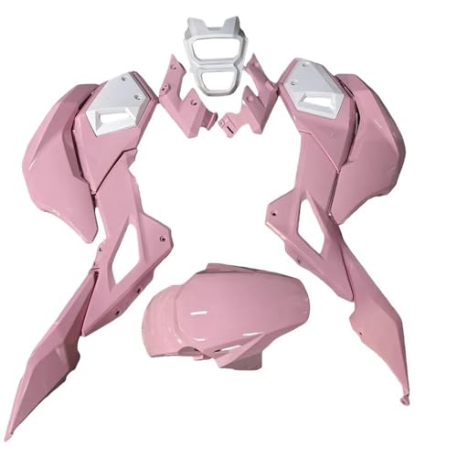 Spoiler carénage moto rose et blanc brillant pour MSX125 Grom